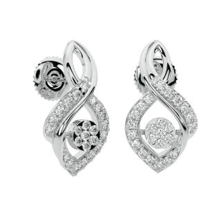 Olivia Round Diamond Stud Earrings